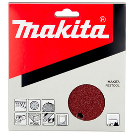 Шлифлист Makita 8 отверстий 150мм P180 10шт (P-31974) — Фото 1