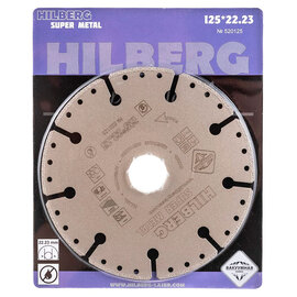 Диск алмазный по металлу Hilberg Super Metal 125x22.2мм (520125) — Фото 1