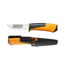 Нож универсальный Fiskars с точилкой 215мм 1023618 — Фото 1