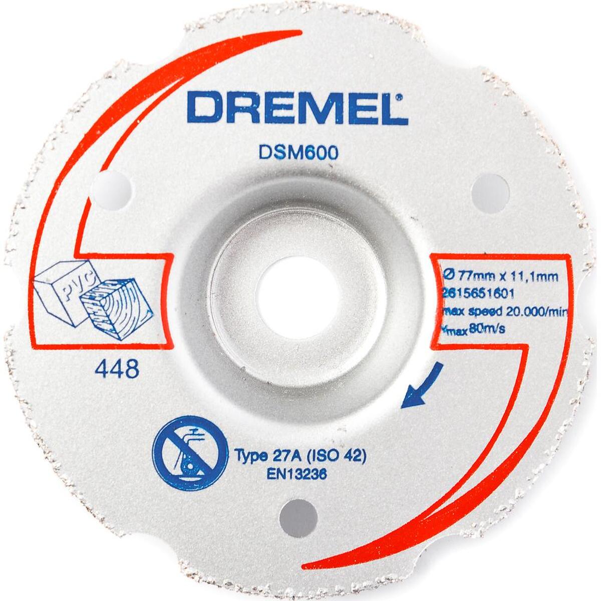 Многофункциональны диск для резки заподлицо Dremel 600 для DSM20 — Фото 1