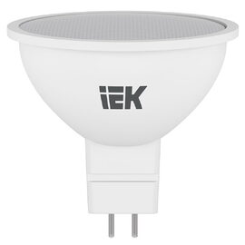 Лампа светодиодная IEK MR16 7Вт 230В 3000К GU5.3 — Фото 1