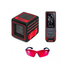 Лазерный уровень ADA Cube MINI Professional Edition + Дальномер Лазерный ADA Cosmo Mini 40 + Очки — Фото 1