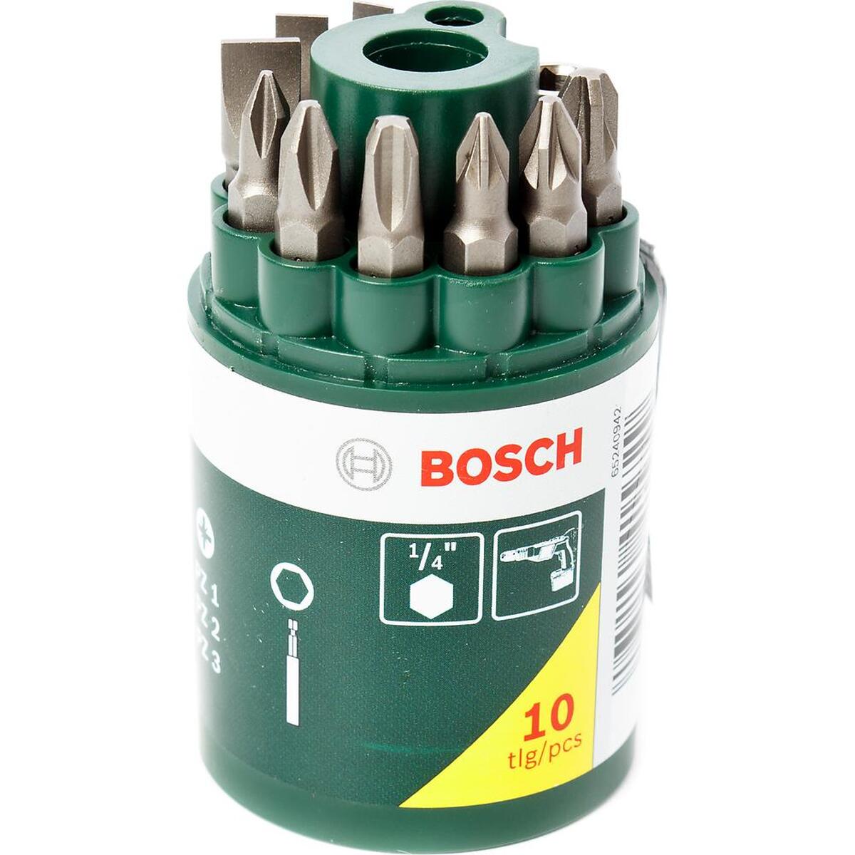 Набор бит Bosch + универсальный держатель 10шт (454) — Фото 1