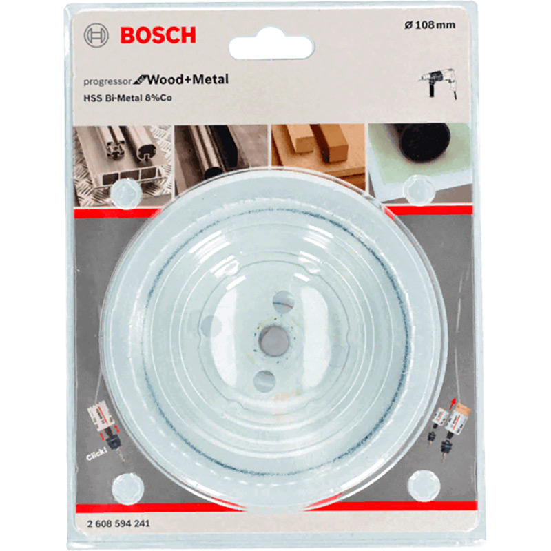 Коронка Bosch 108 PROGRESSOR 108мм (241) — Фото 2
